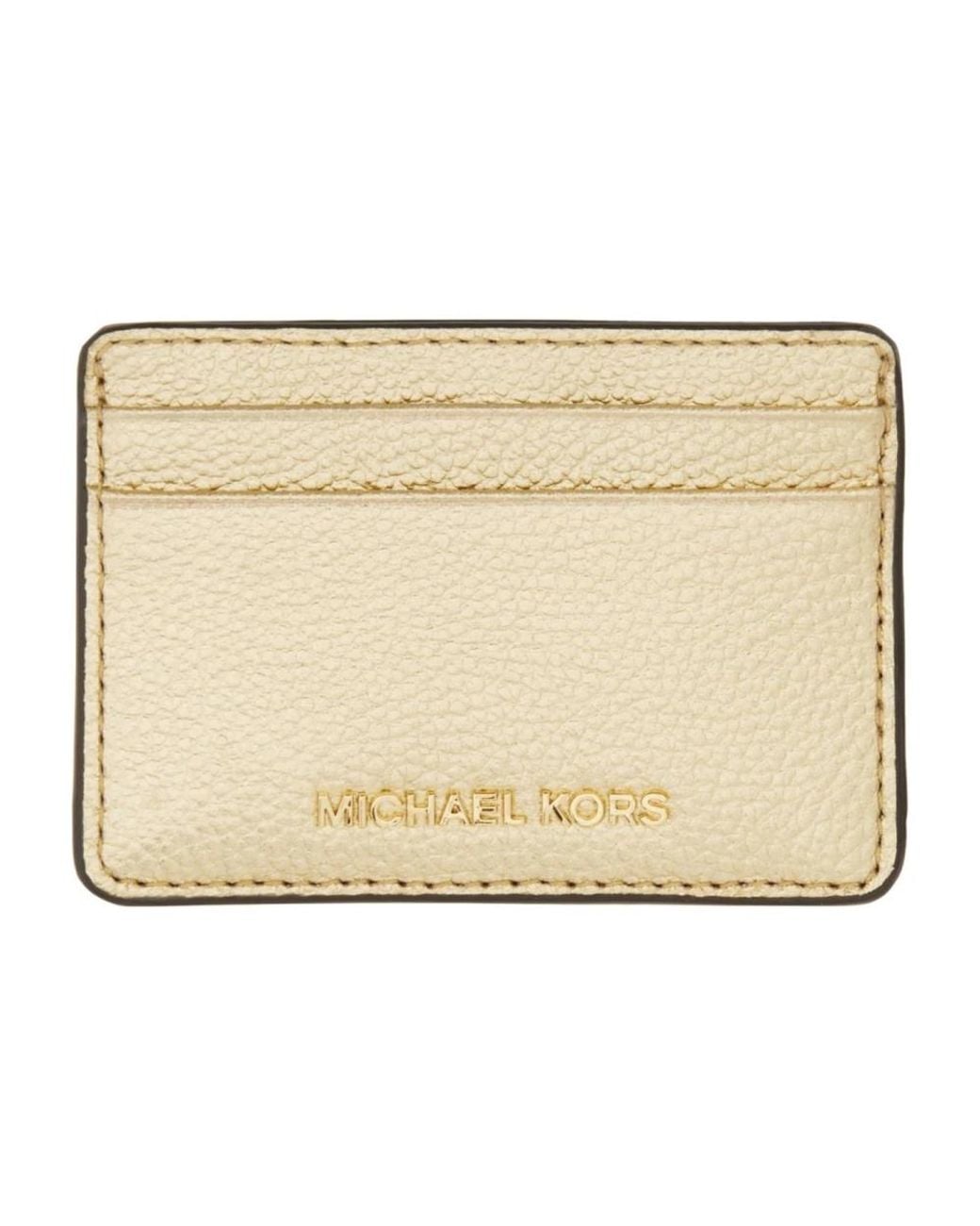 Michael Kors Metallic Wallets & Cardholders