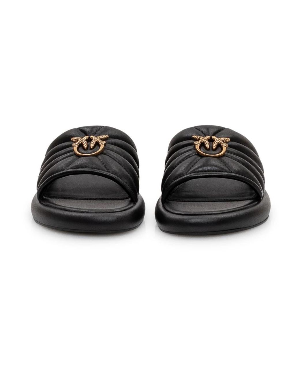 Pinko Black Sliders