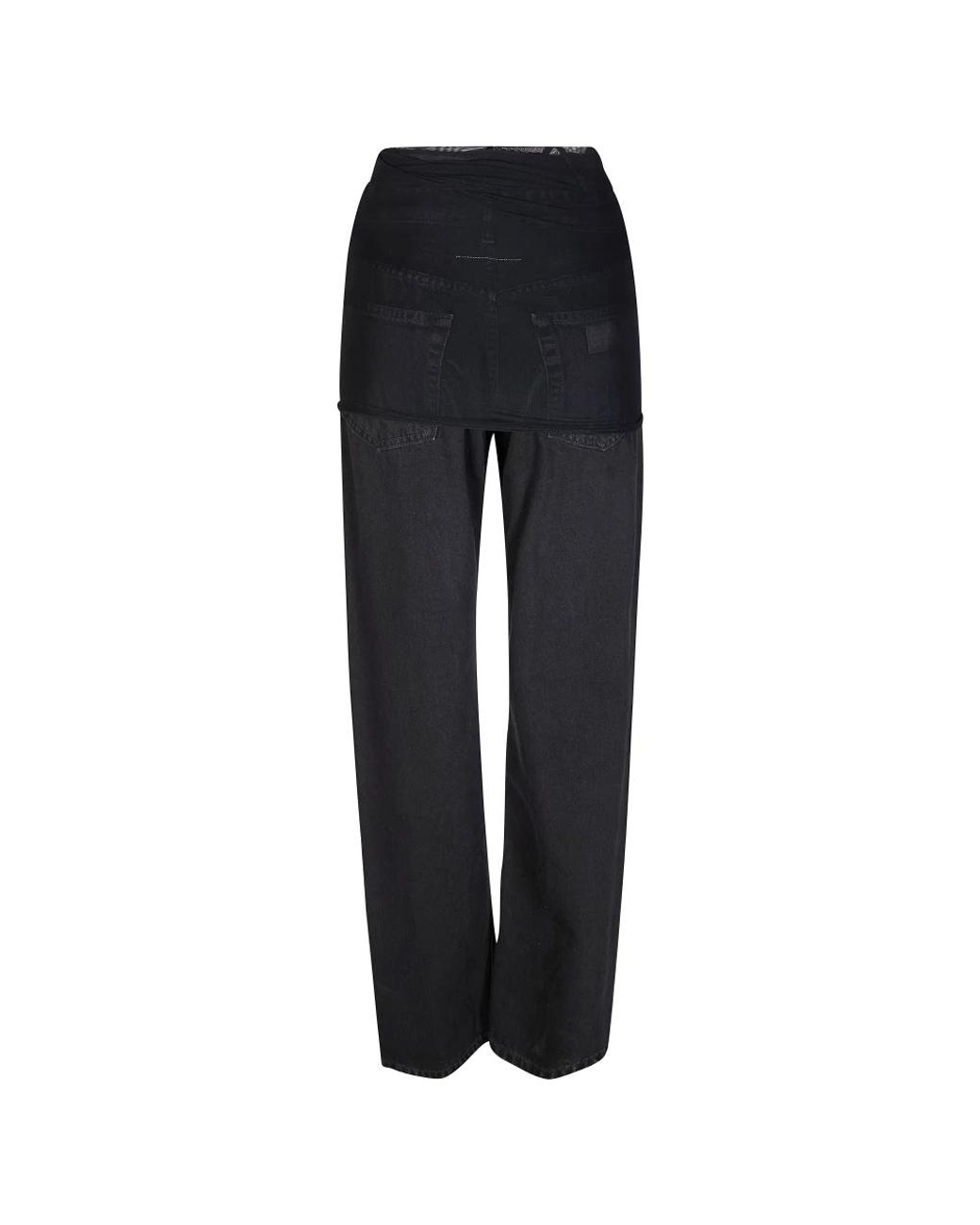 MM6 by Maison Margiela Blue Straight Fit Jeans