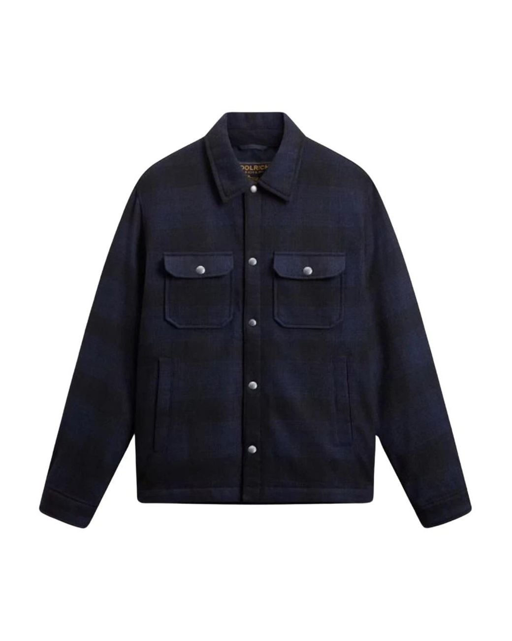 Woolrich Blue Winter Jackets for men