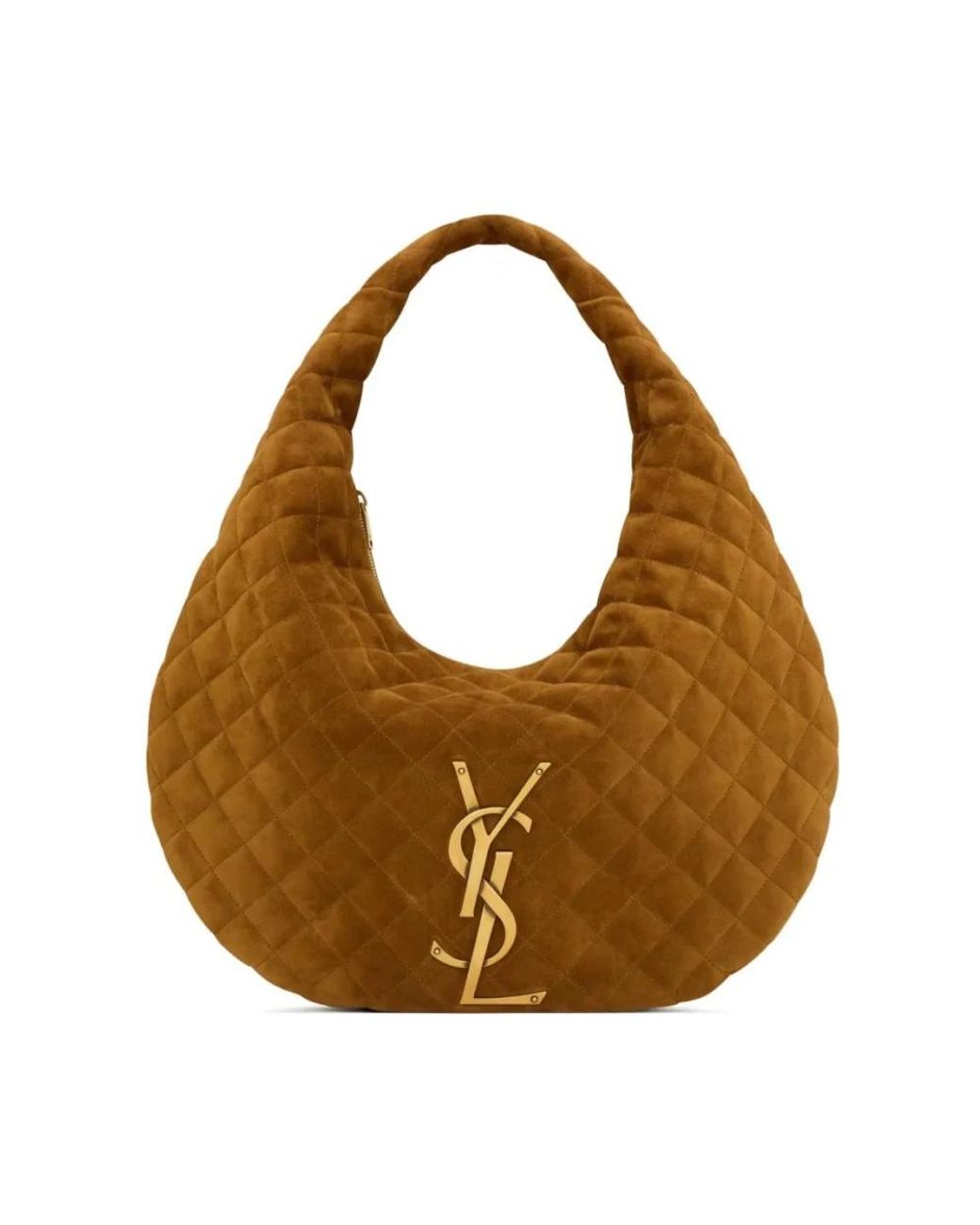 Saint Laurent Brown Shoulder Bags
