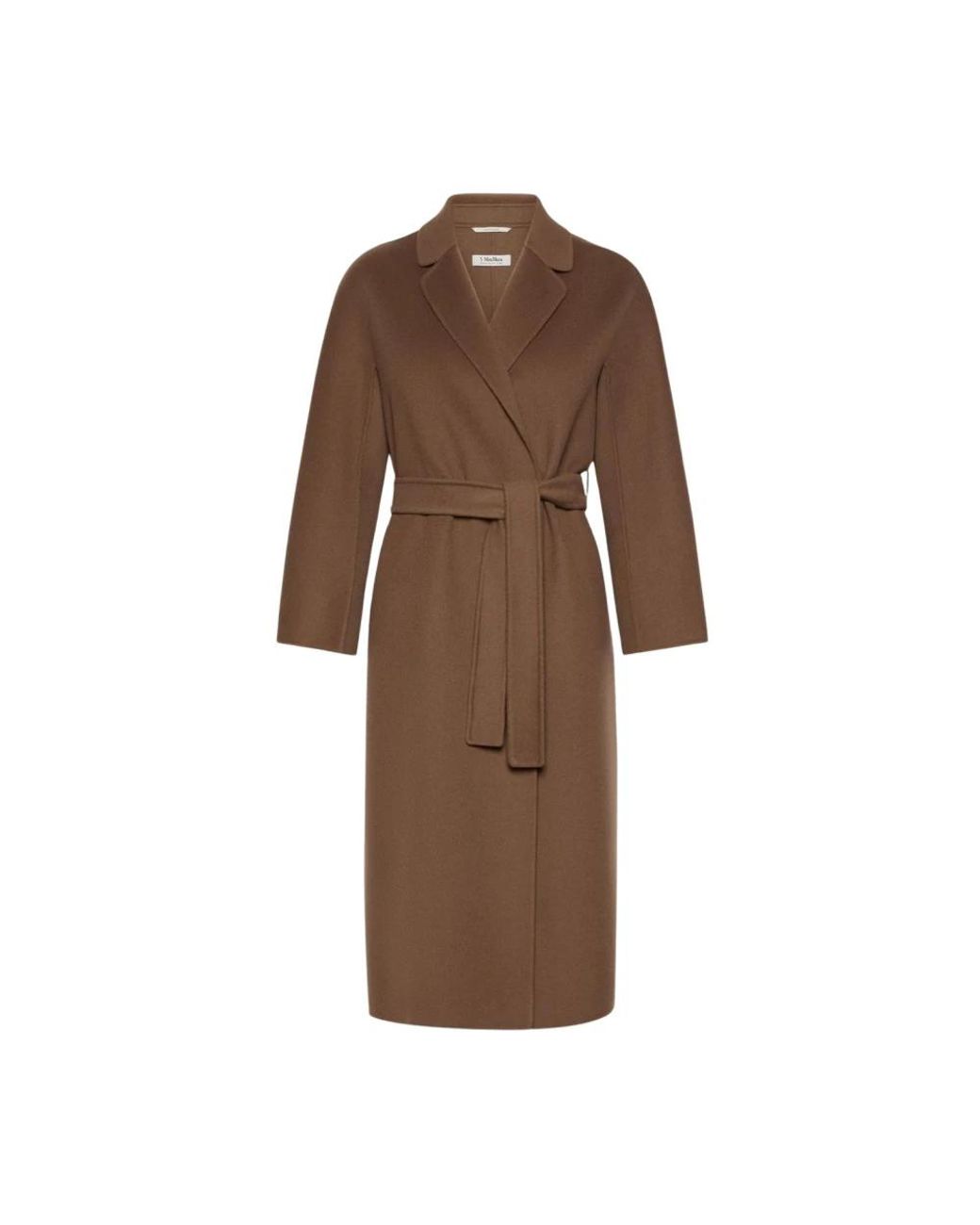Max Mara Brown Belted Coats