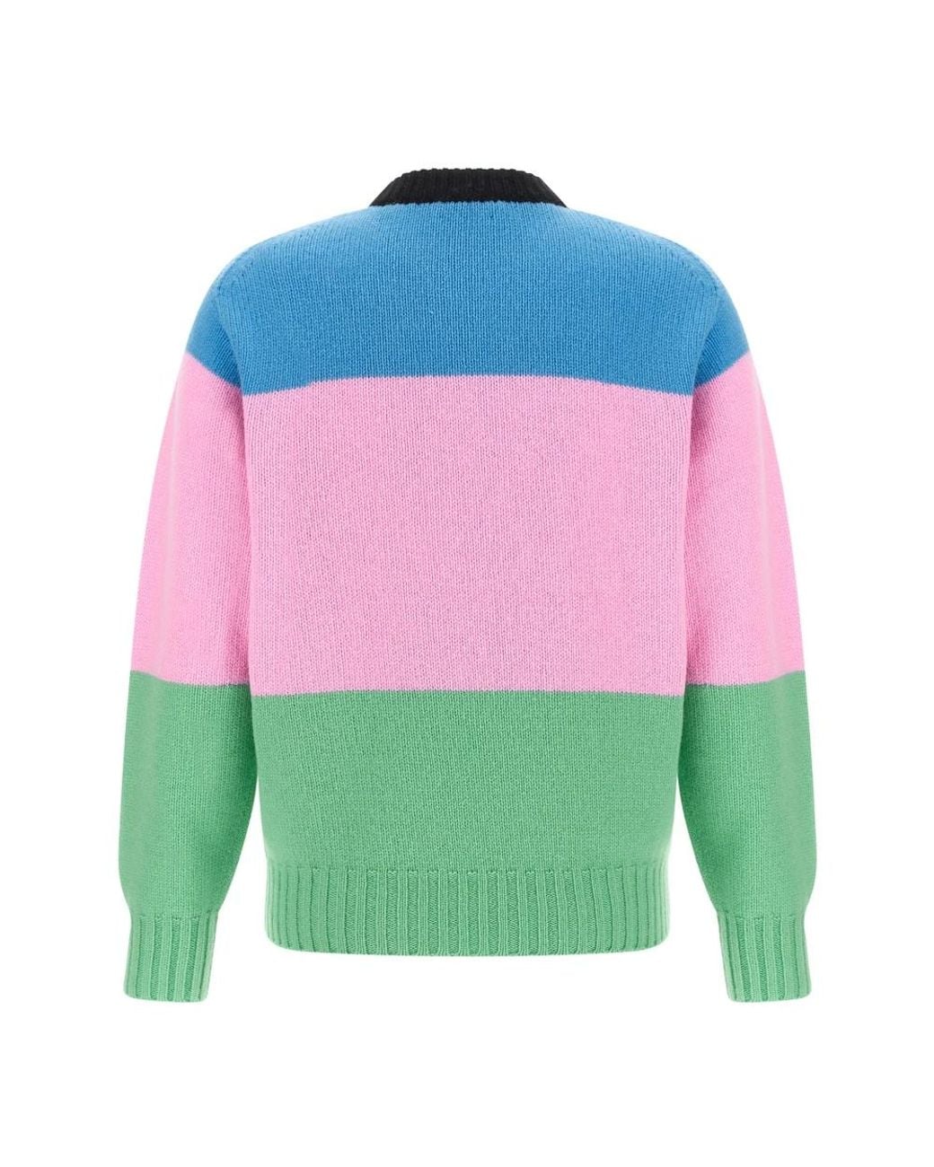 J.W. Anderson Green Round-Neck Knitwear