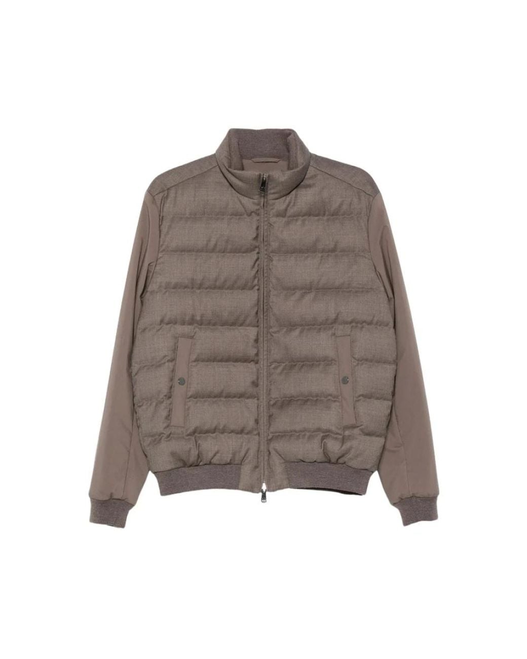 Paul & Shark Brown Bomber Jackets for men