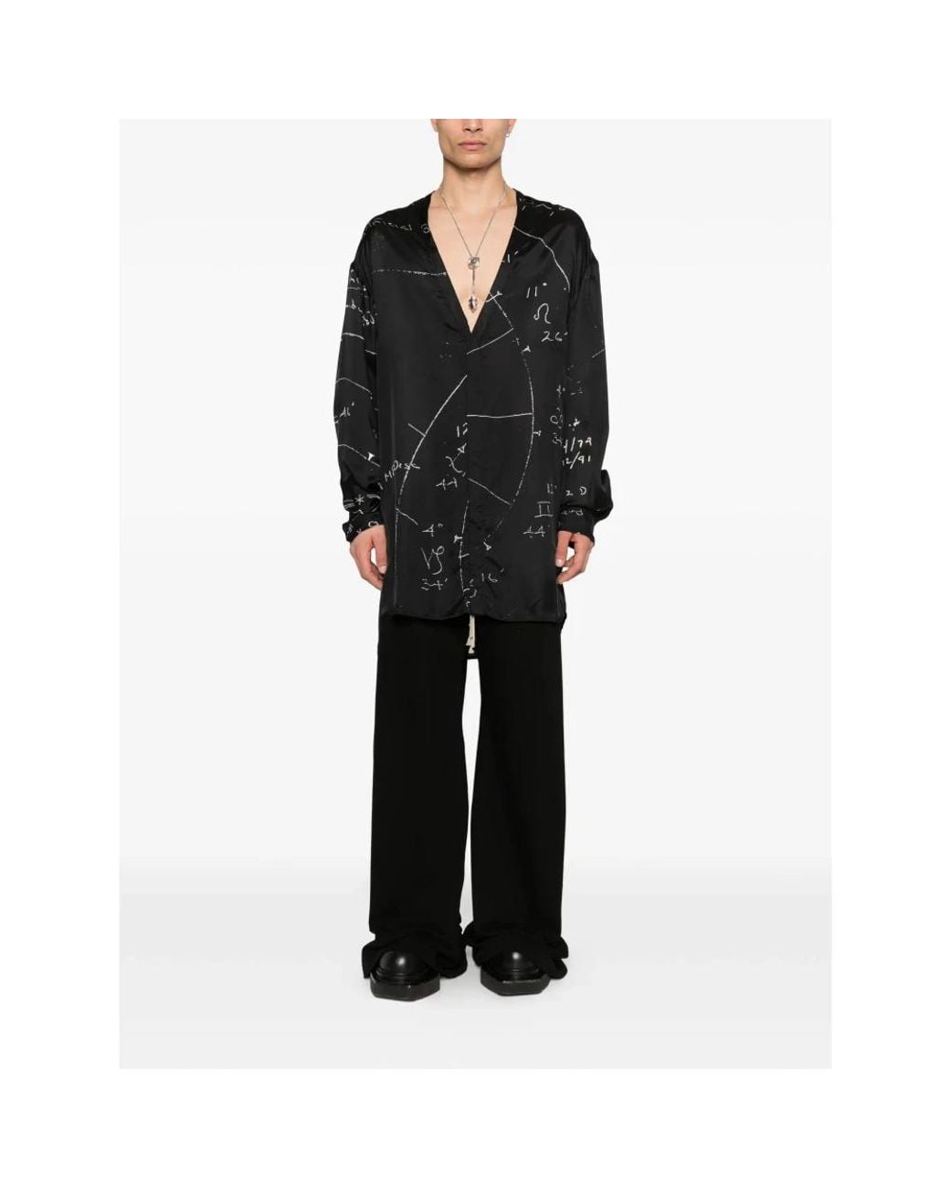 Rick Owens Black Casual Shirts for men