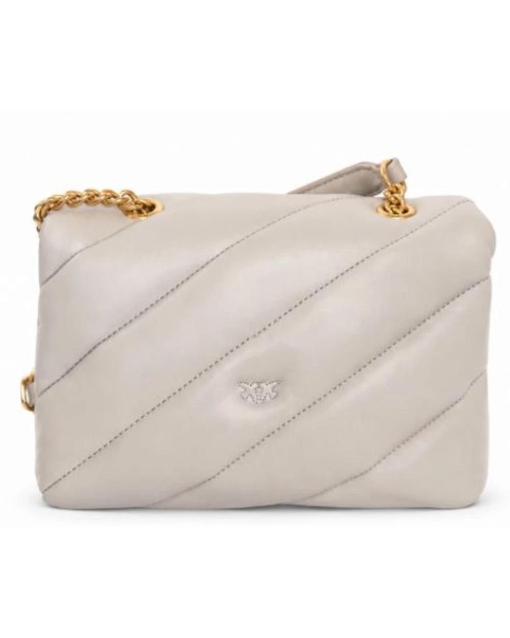 Pinko Natural Shoulder Bags