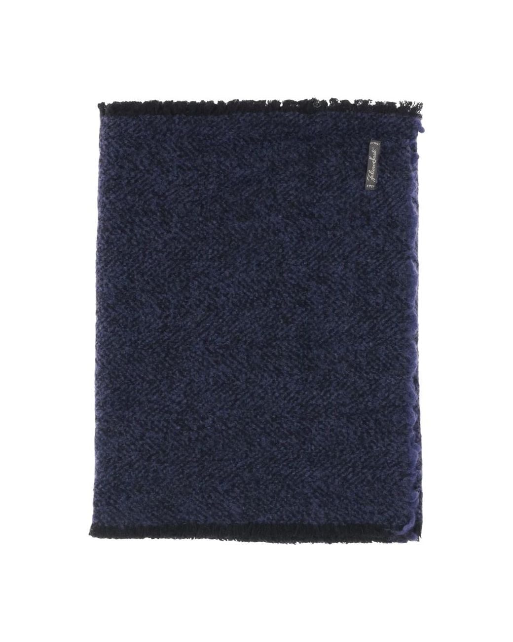 Faliero Sarti Blue Winter Scarves