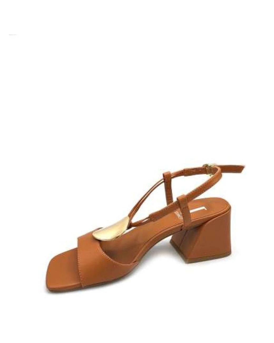 Jeannot Brown High Heel Sandals