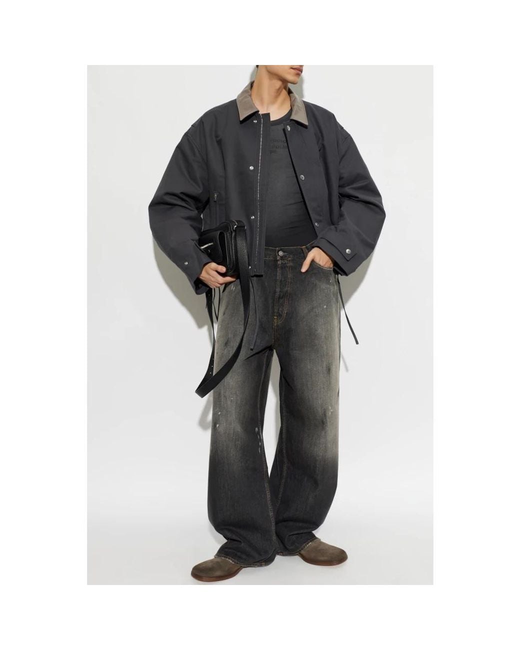 Light Jackets di Acne in Black da Uomo