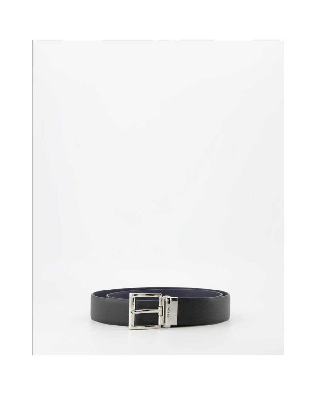 Prada Blue Belts for men