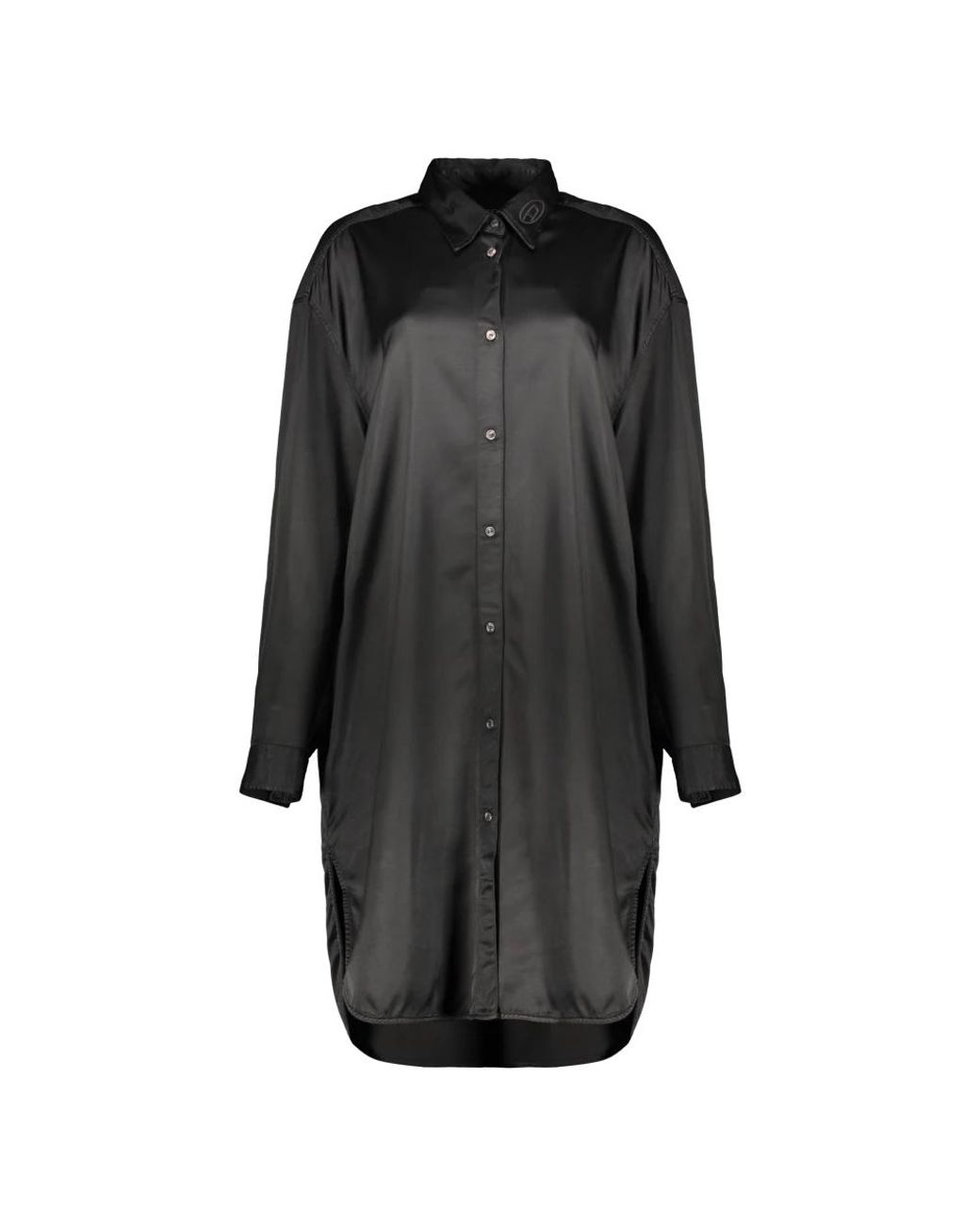 DIESEL Black Shirt Dresses