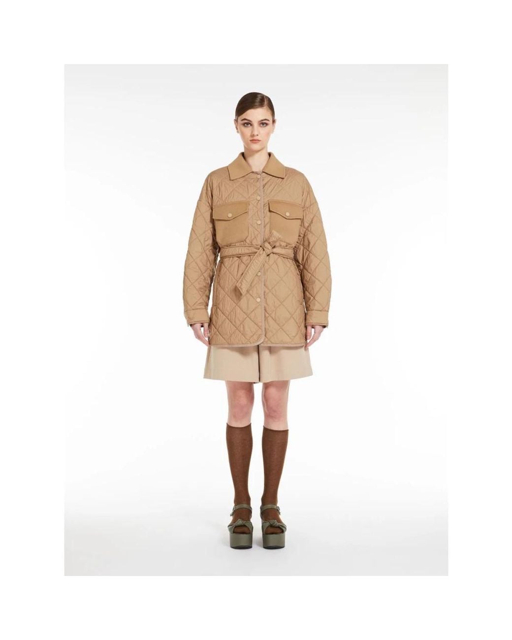 Weekend by Maxmara Brown Winter Jackets