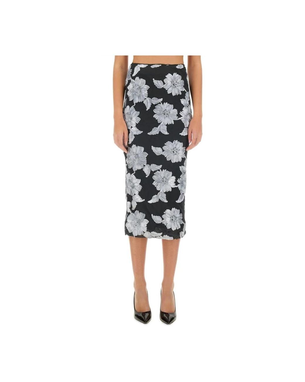 ROTATE BIRGER CHRISTENSEN Black Pencil Skirts