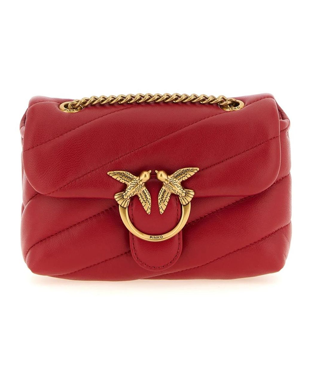 Pinko Red Cross Body Bags