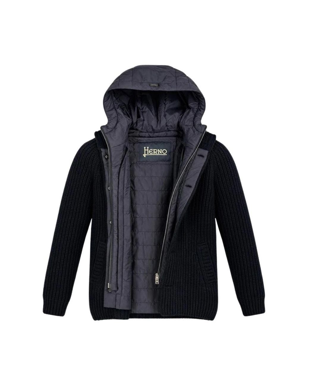 Cardigans Herno pour homme en coloris Blue