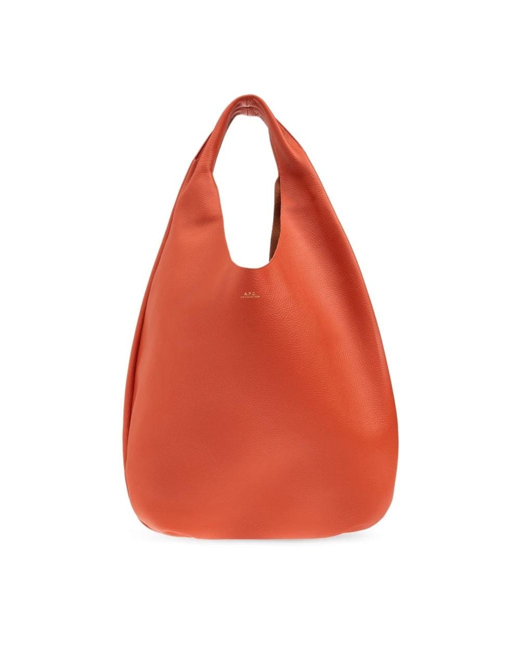 A.P.C. Orange Shoulder Bags