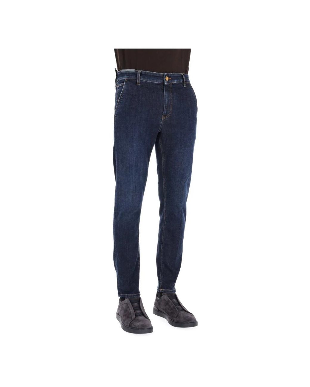 PT Torino Blue Slim Fit Jeans for men