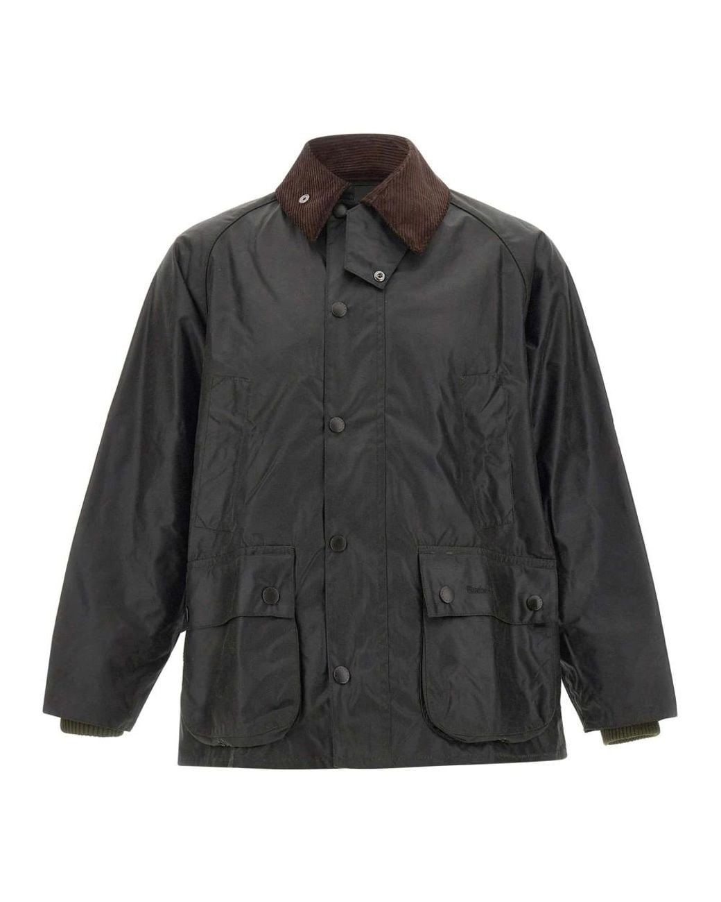 Barbour Bedale Wax Jacket in het Black voor heren
