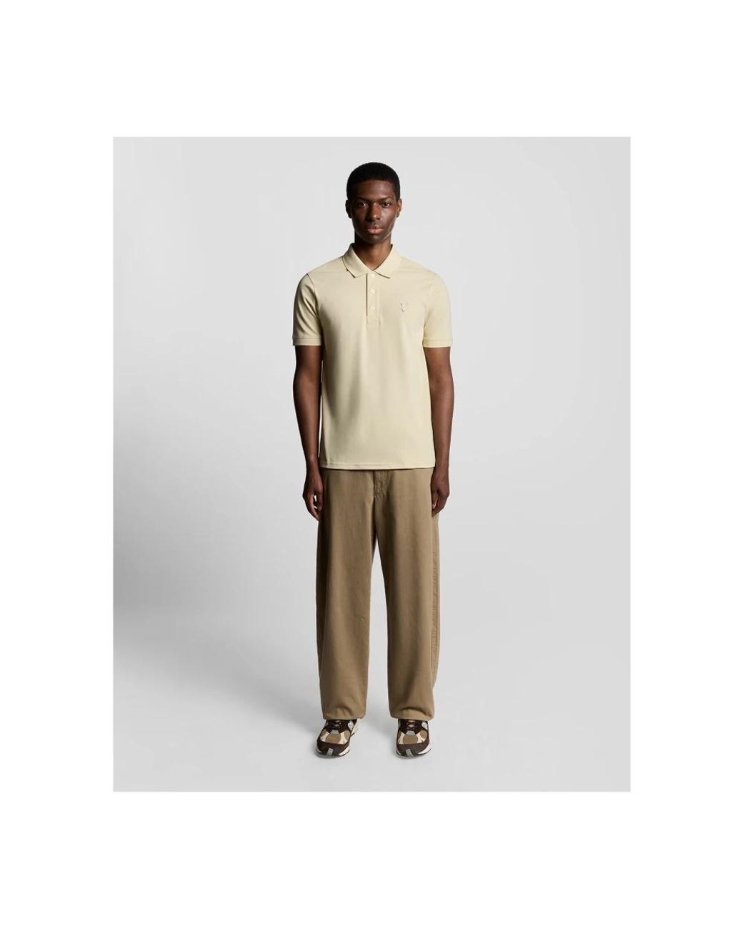 Lyle & Scott Yellow Polo Shirts for men