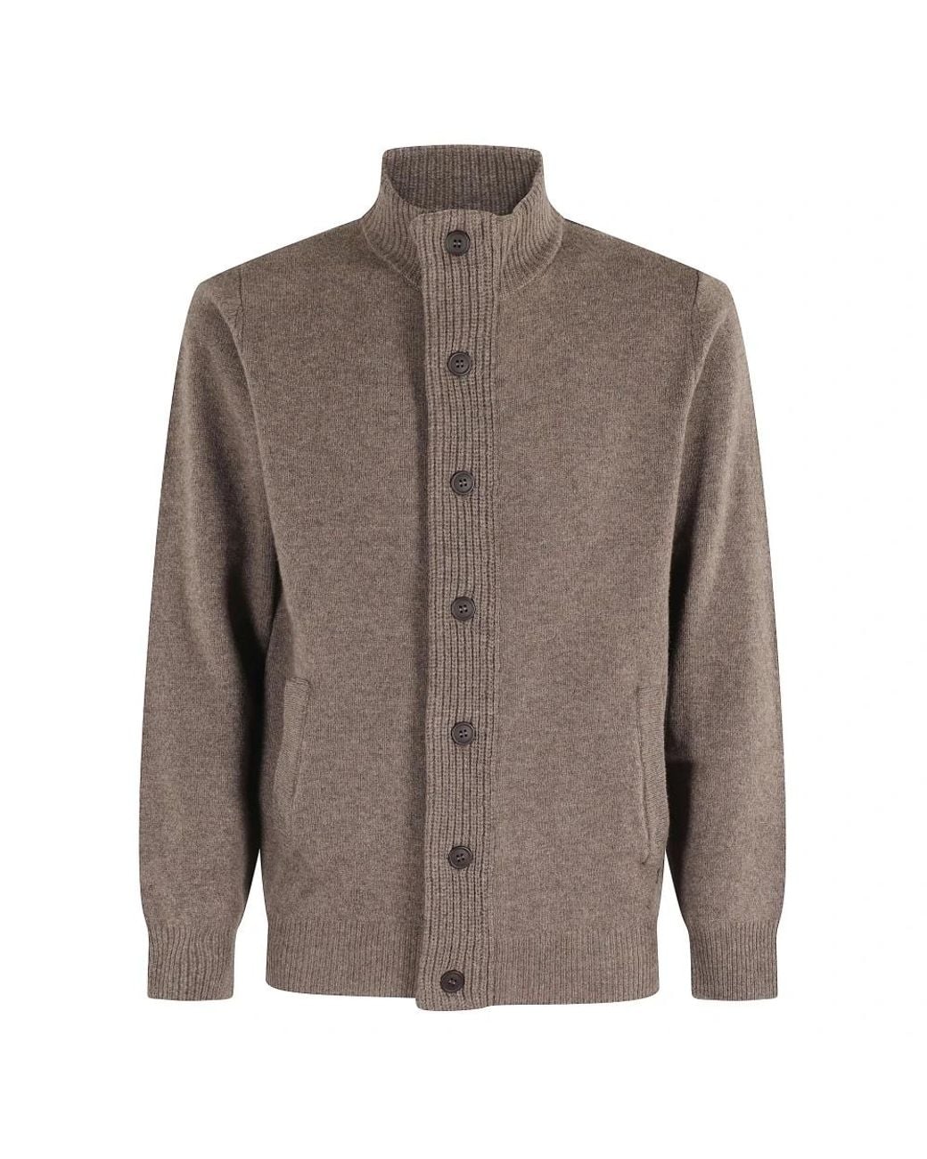 Cardigans Barbour de hombre de color Brown