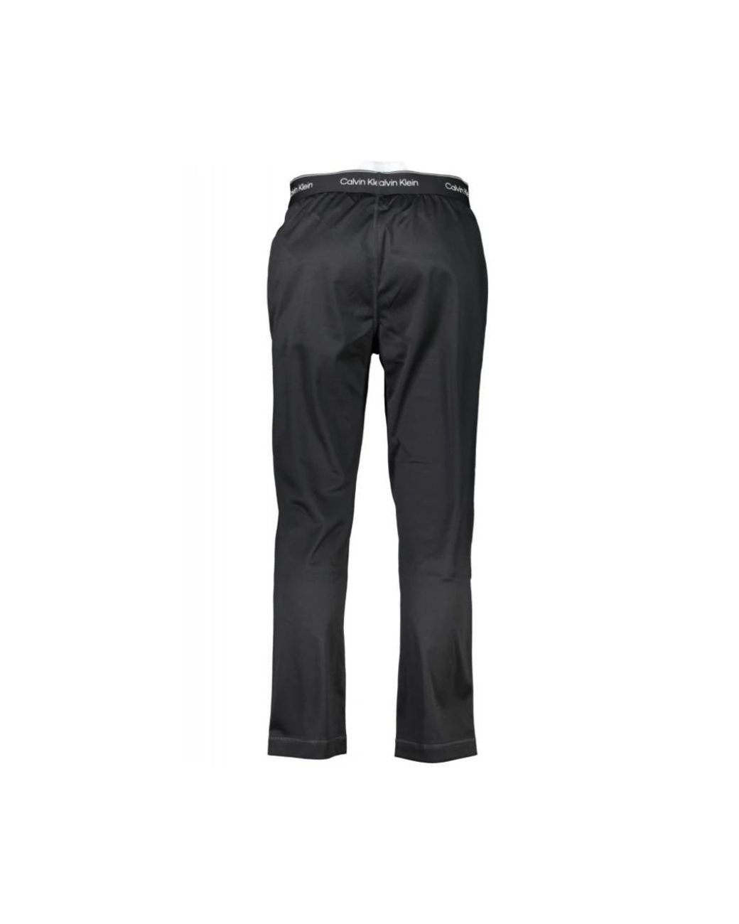 Calvin Klein Black Straight Trousers for men