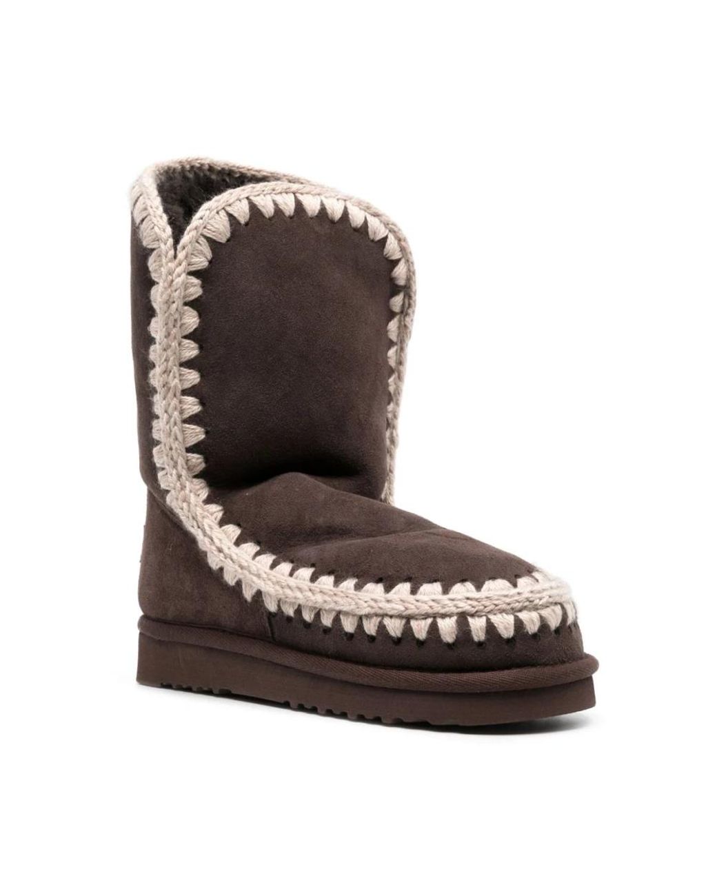 Mou Brown Winter Boots