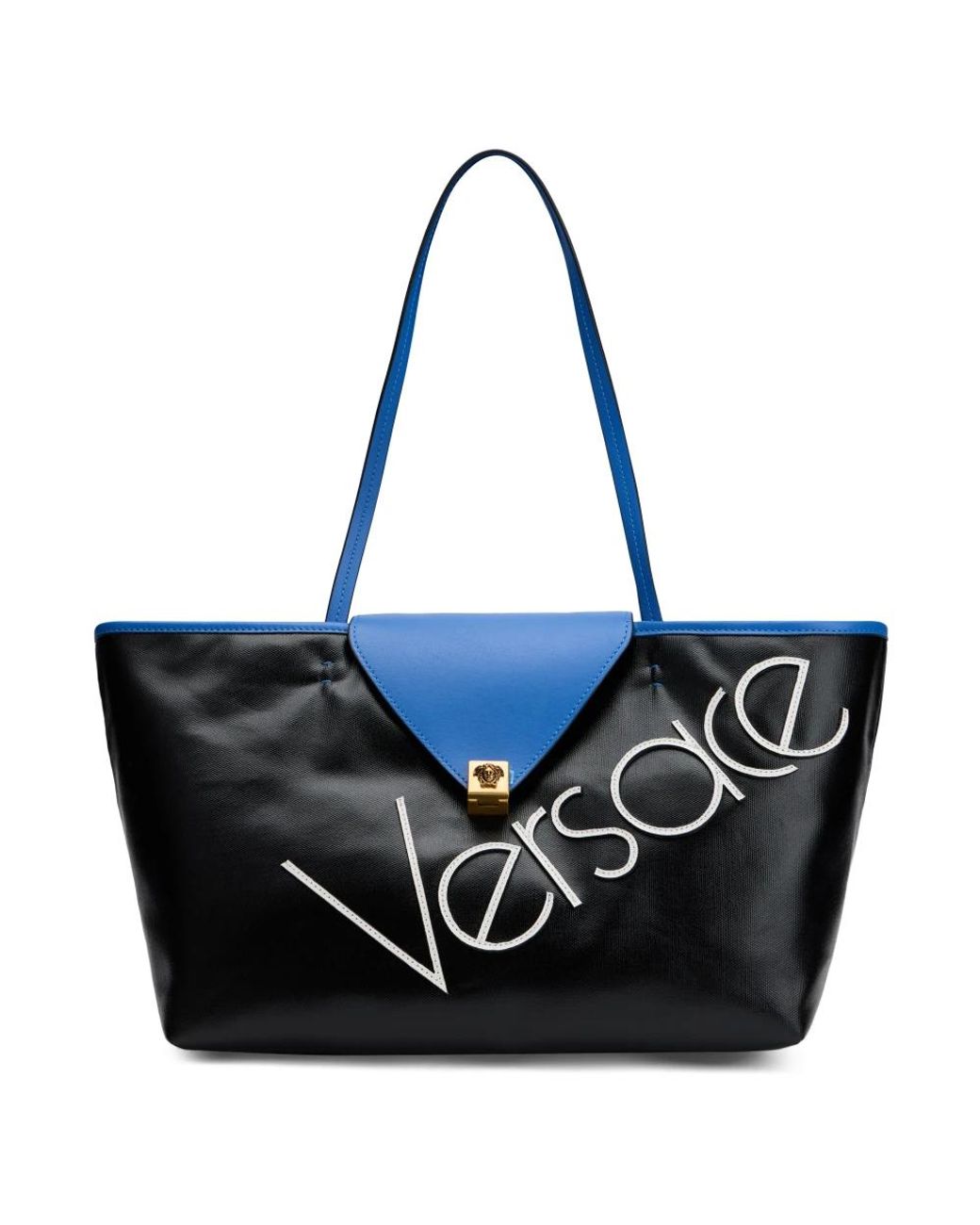 Versace Black Shopping Bags