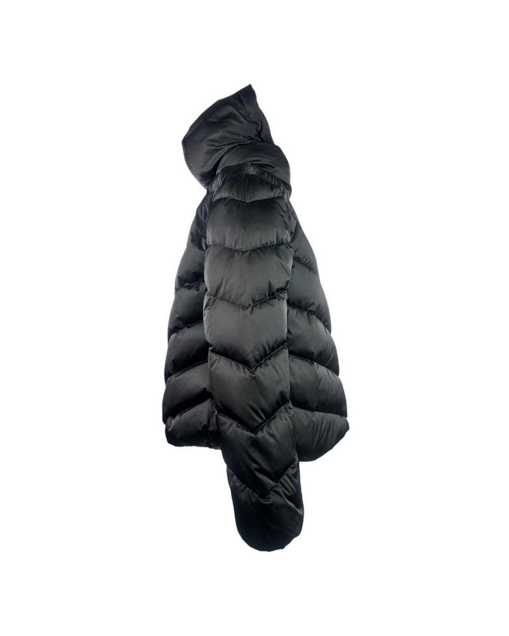 Herno Jassen ,Zwart ,Nylon Nylon Gewatteerde Donsjas in het Black