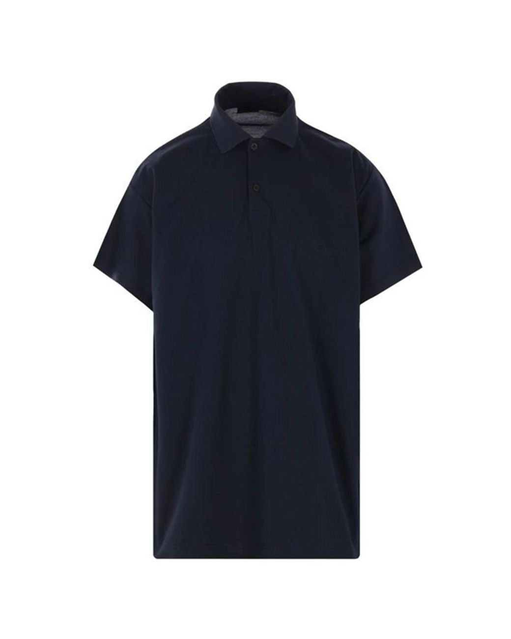 Balenciaga Blue Polo Shirts for men