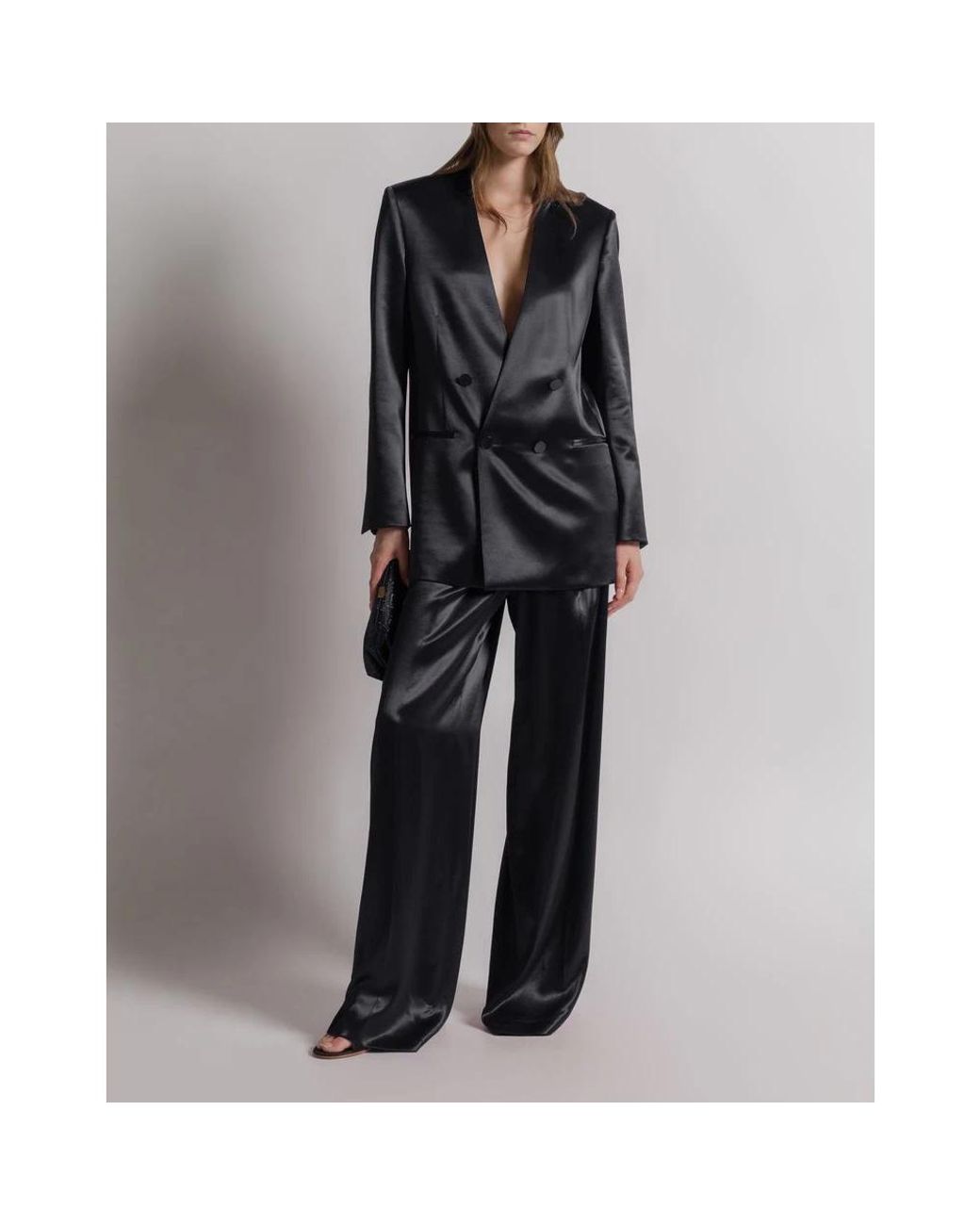 Alberta Ferretti Black Blazers