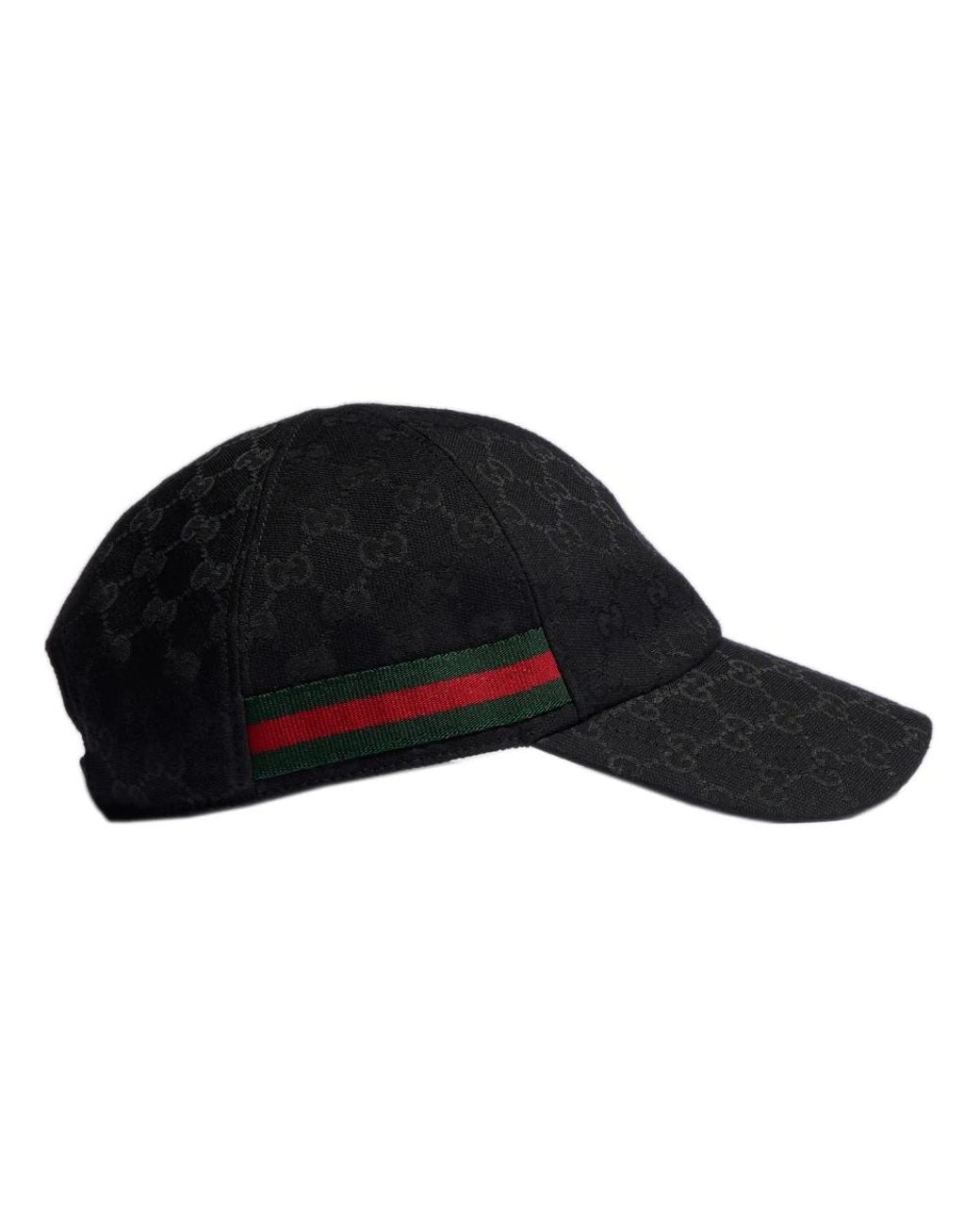 Gucci Gg Baseball-Cap Mit Web-Streifen in Black für Herren