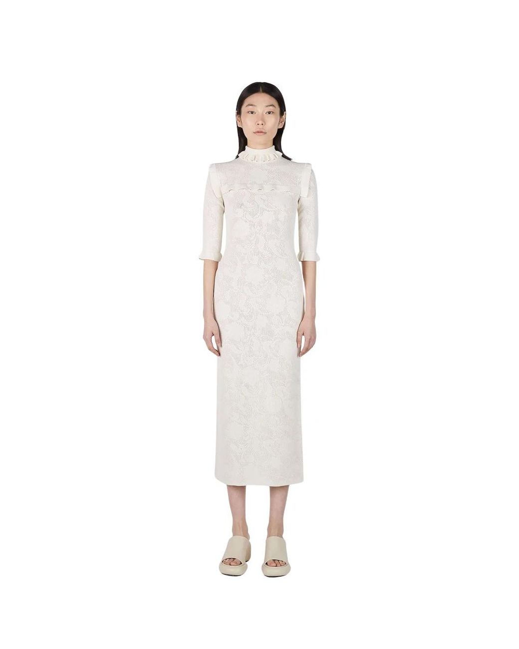 Sportmax White Midi Dresses