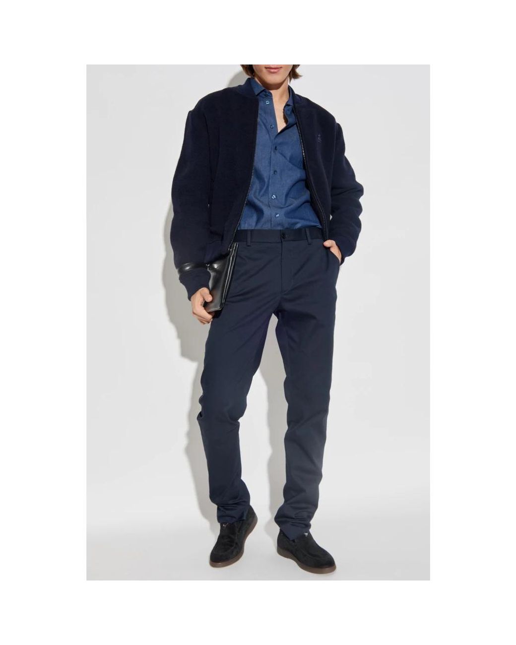 Etro Blue Suit Trousers for men