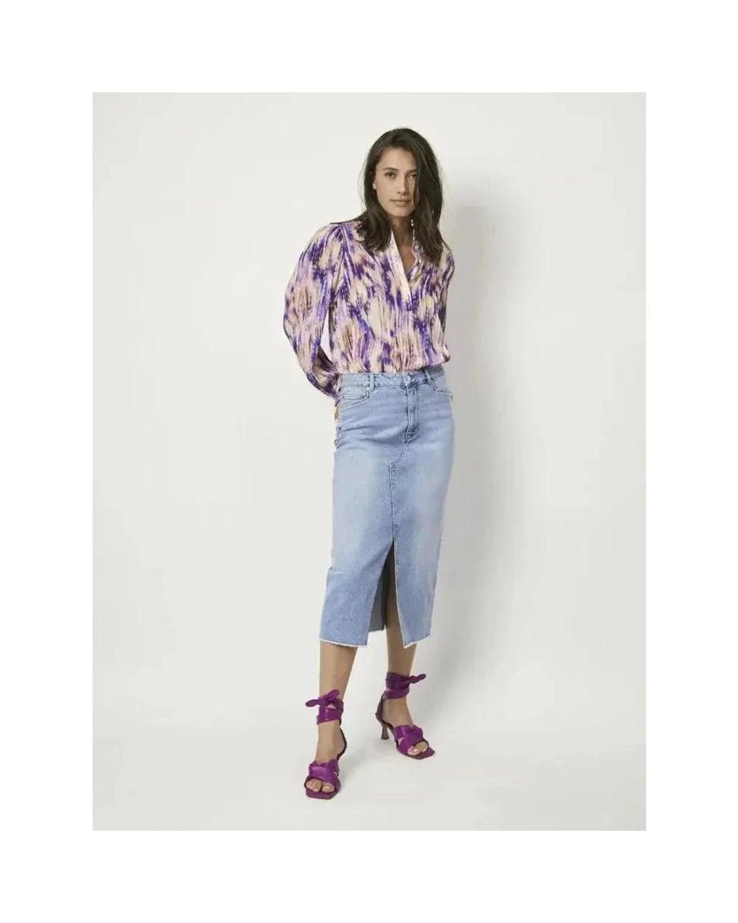 Dante 6 Blue Denim Skirts