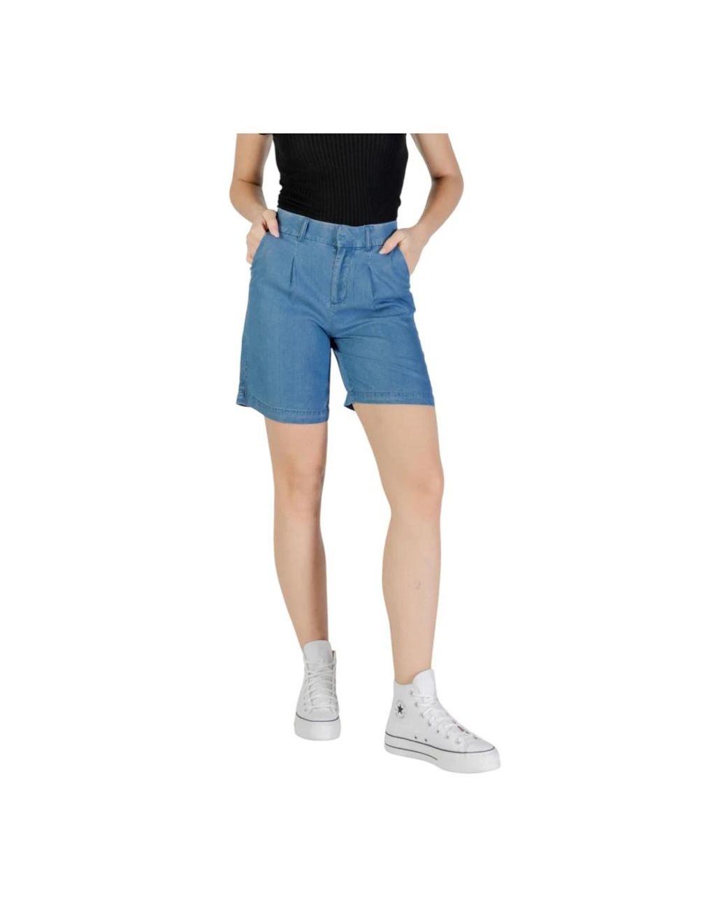 ONLY Blue Denim Shorts