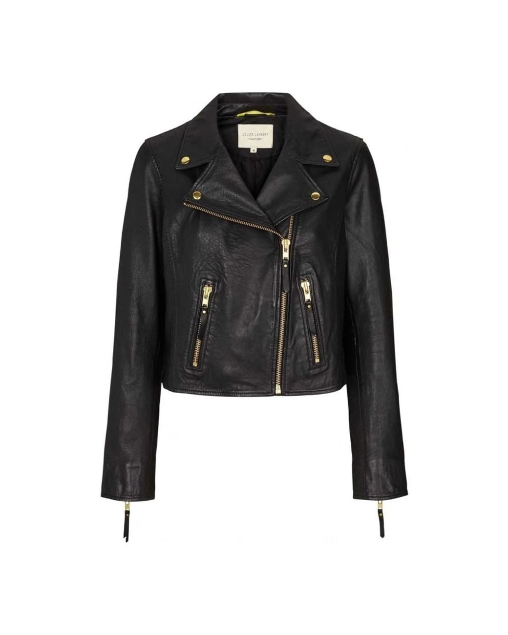 Leather Jackets Lolly's Laundry de color Black