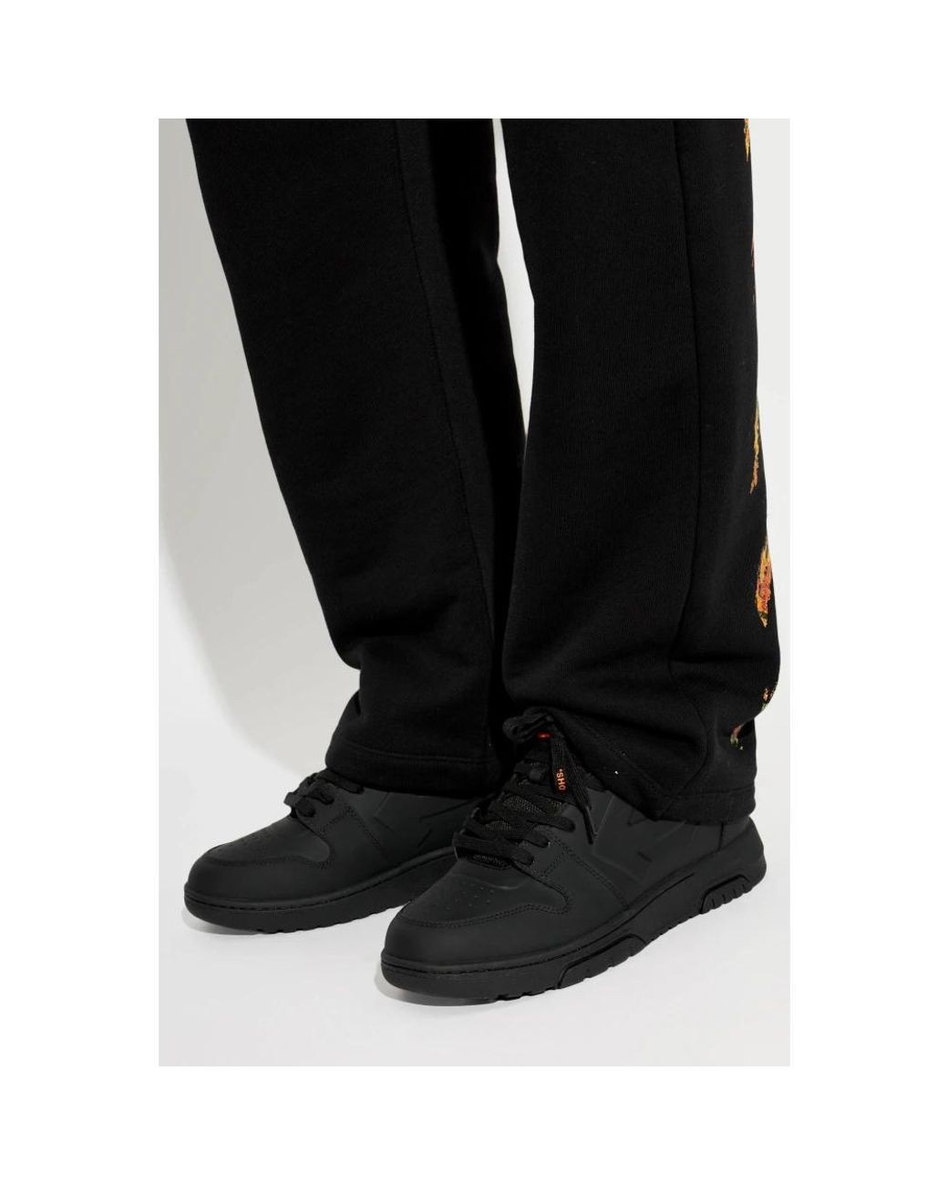 Off-White c/o Virgil Abloh Black 'Out Of Office Molded' Sports Shoes for men