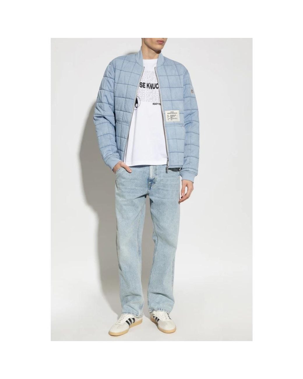 T-Shirts Moose Knuckles de hombre de color White