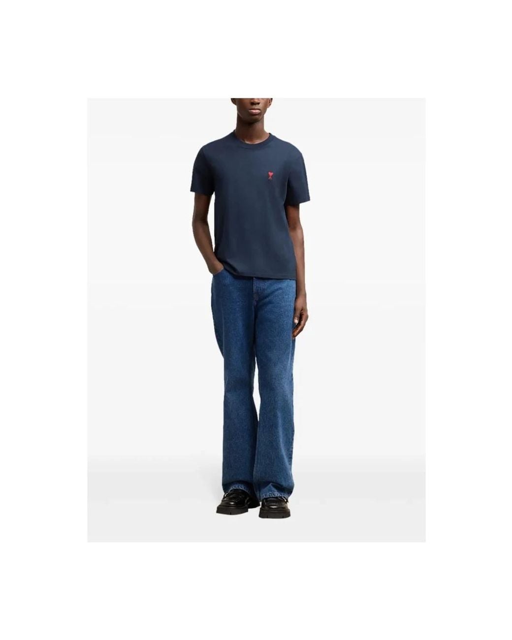 T-Shirts AMI de color Blue