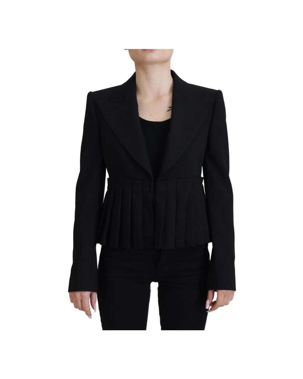 Dolce & Gabbana Black Blazers