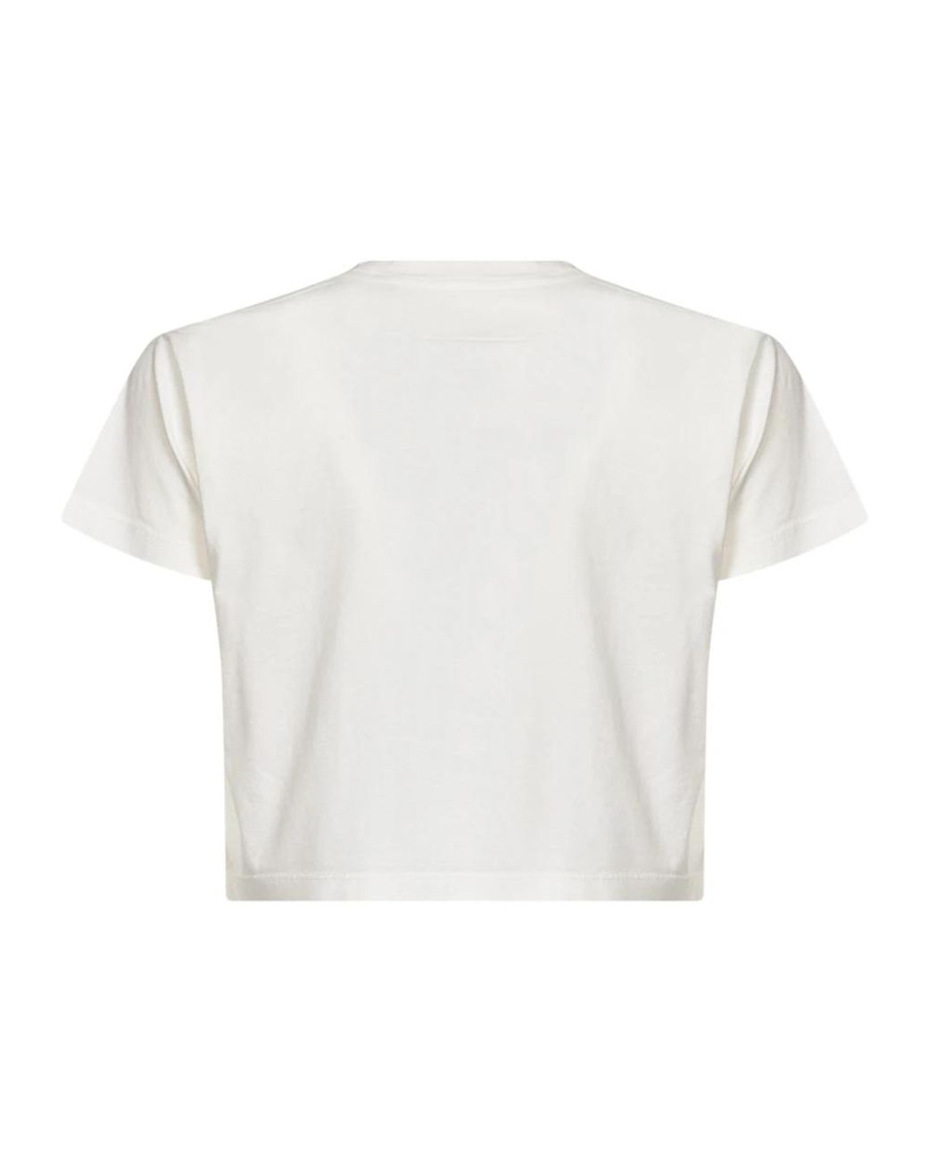 MM6 by Maison Margiela White T-Shirts
