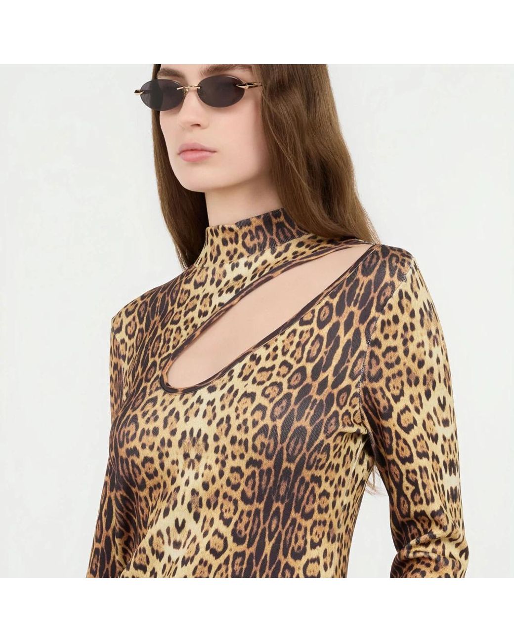 Roberto Cavalli Yellow Sunglasses