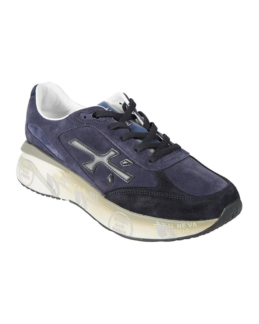 Premiata Blue Sneakers for men