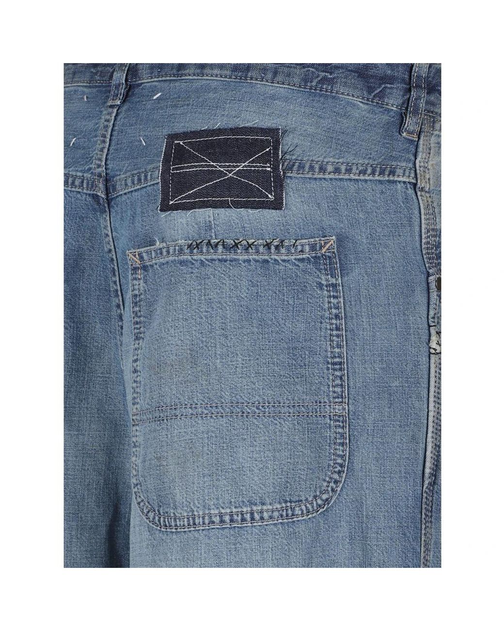 Maison Margiela Blue Straight Jeans