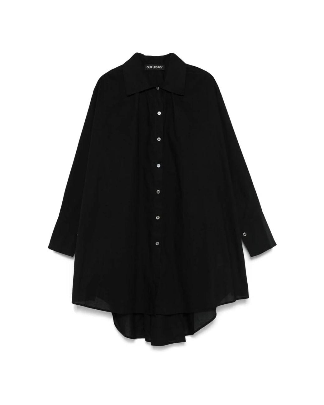 Our Legacy Black Shirt Dresses