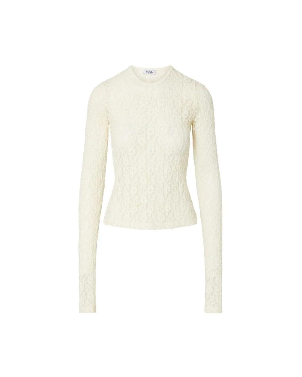 Liu Jo White Long Sleeve T-Shirts
