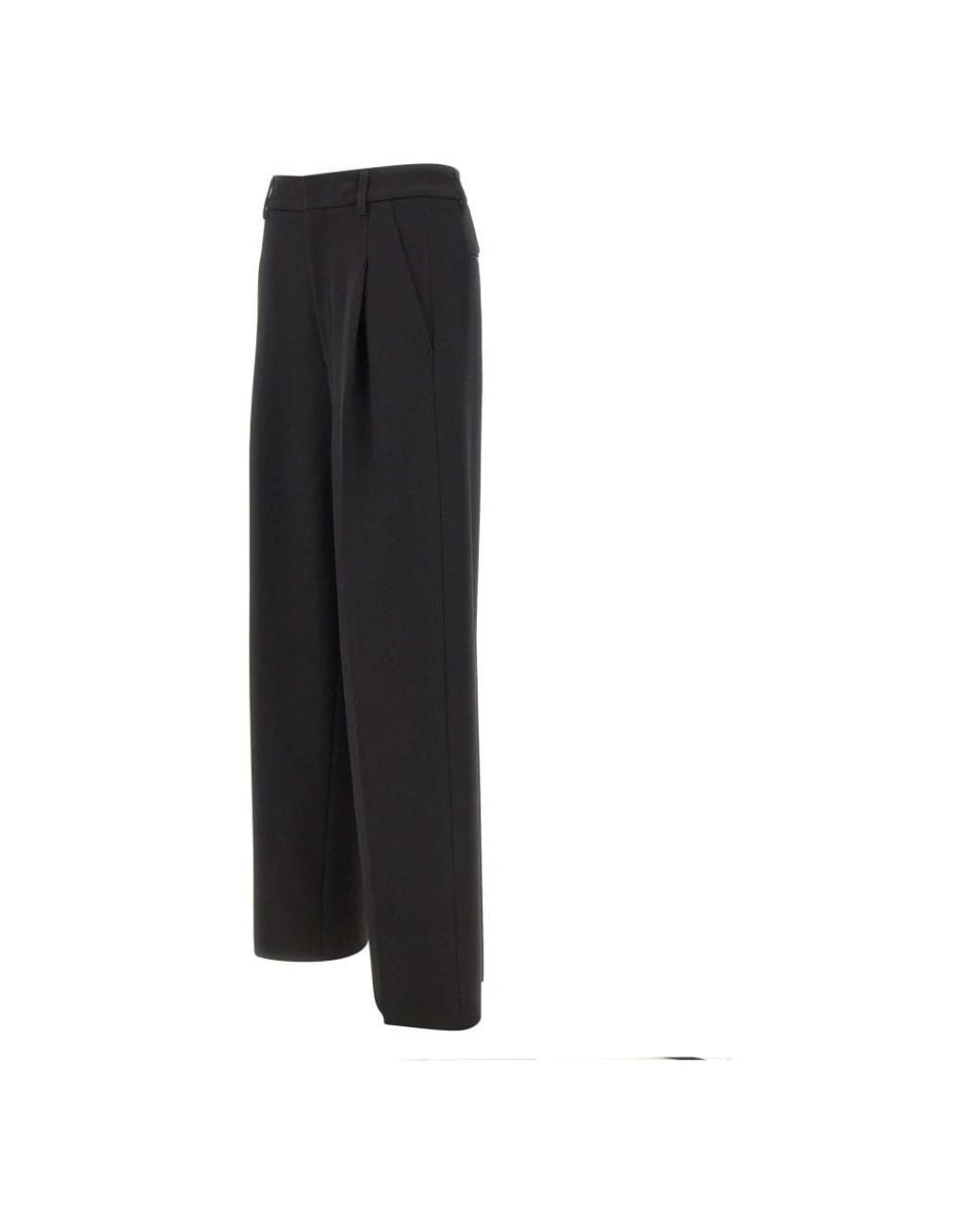 Seafarer Black Wide Trousers
