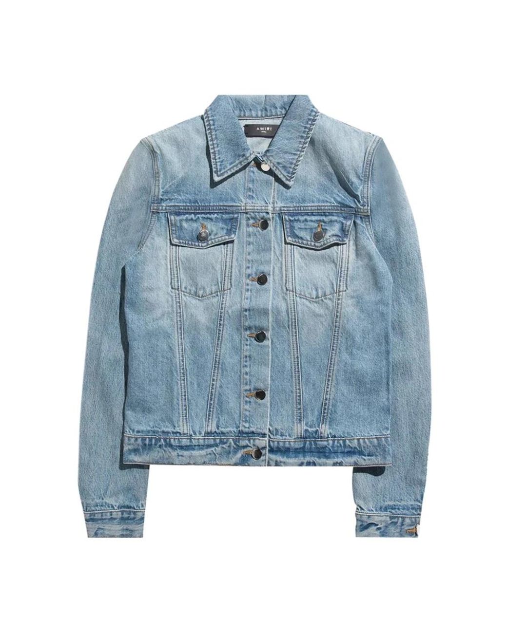 Amiri Blue Denim Jackets