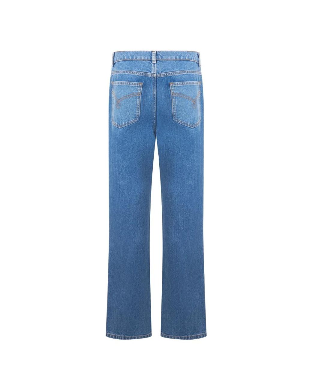 Moschino Blue Wide Jeans