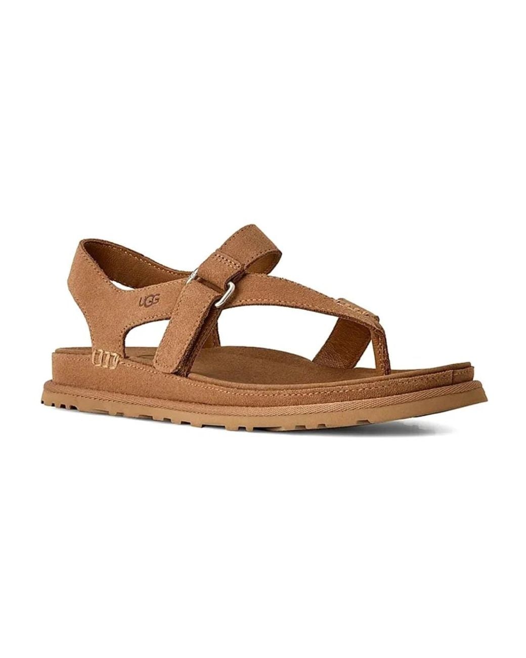 Flat Sandals Ugg en coloris Brown